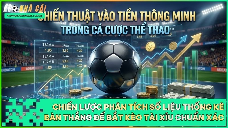 Người chơi cần kết hợp thống kê hiệu suất ghi bàn và thế trận thực tế để chọn cửa Tài hay Xỉu an toàn.