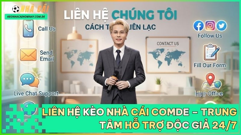 Trung tâm chăm sóc khách hàng Kèo Nhà Cái Comde sẵn sàng giải đáp mọi thắc mắc của độc giả 24/7.